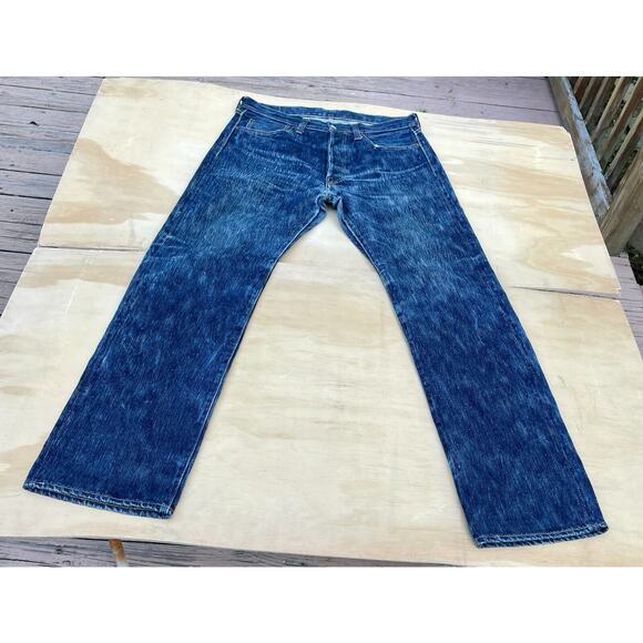 ETERNAL Clothing Japanese Brand Denim Casual Jeans Workwear Men's Blue SIZE‎ OS - Picture 1 of 9
